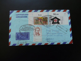 Delcampe - Lettre Par Avion Air Mail Cover Luftpost Hannover -> Dakar Senegal 1991 - Briefe U. Dokumente