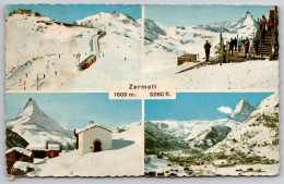 Delcampe - Zermatt Multivue Carte Postale Postcard - Zermatt