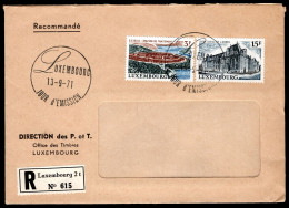 Delcampe - LUXEMBURG Yt. 783/784 FDC 1971 - FDC