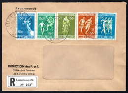 Delcampe - LUXEMBURG Yt. 716/720 FDC 1968 - FDC