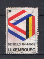 Delcampe - LUXEMBURG Yt. 743° Gestempeld 1969 - Oblitérés