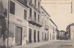 Delcampe - * MASSAFISCAGLIA - Piazza Garibaldi - Farmacia 1931 - Ferrara