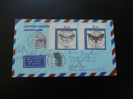 Delcampe - Lettre Par Avion Air Mail Cover Luftpost Laatzen -> Mali 1991 - Schmetterlinge