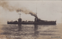 Delcampe - # NAVI: R.N.  "DANTE ALIGHIERI" - Fotocart. Al Bromuro D'argento - Manoeuvres