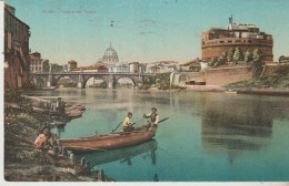 Delcampe - 15-Roma-Lazio-DESTINAZIONE ESTERO X Austria -storia Postale-Barcaioli-Mestieri - Fiume Tevere