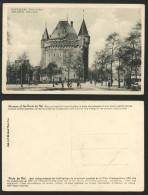 Delcampe - Brussels Bruxelles Porte De Hal Hal's Gate Old Postcard - Autres & Non Classés