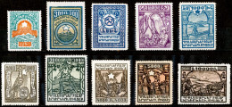 Delcampe - ARMENIA 1922 Mi Iva-Ivk ARMENIAN SYMBOLS MINT STAMPS - Arménie
