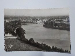 Delcampe - LIBOURNE  La Dordogne Et La Ville Vues Depuis Le Tertre De Fronsac - Libourne