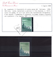 Delcampe - Posta Aerea Cupola 500 Lire Dentrellatura 14 Pettine - MNH - Neufs