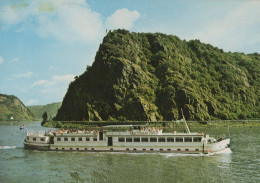 Delcampe - Deutschland Loreley Rheinland Pfalz Hotelschiff Tremella Rhein Unposted #SCF556 - Loreley