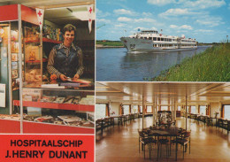Delcampe - Nederland Maassluis Hospitaalschip J Henry Dunant Exterieur Interieur #SCF563 - Maassluis