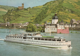 Delcampe - Deutschland Kaub Rheinland Pfalz Passagierschiff Azolla Rhein #SCF540 - Kaub