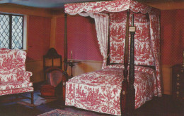Delcampe - USA Boston Paul Revere House Historic Bedroom Interior Unposted #SCF488 - Boston