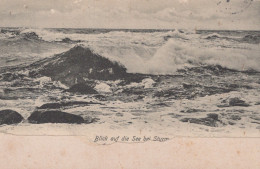 Delcampe - Deutschland Küste Nord Ostsee Sturm See Wellen Landschaft Gelaufen #SCF496 - Aachen