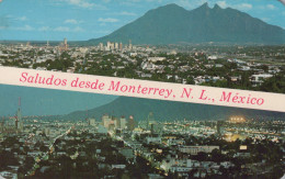Delcampe - Mexico Monterrey México Vistas Panorámicas De La Ciudad #SCF492 - Mexiko