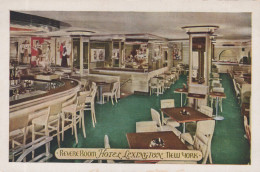 Delcampe - USA New York United States Hotel Lexington Revere Room Bar Unposted #SCF470 - Sonstige & Ohne Zuordnung