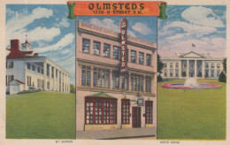 Delcampe - USA Washington D C Olmsted S Restaurant Mount Vernon White Unposted #SCF457 - Sonstige & Ohne Zuordnung
