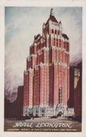 Delcampe - USA New York United States Hotel Lexington Skyscraper Unposted #SCF404 - Sonstige & Ohne Zuordnung