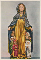 Delcampe - Deutschland Ravensburg Schutzmantelmadonna Skulptur Affranchiert #SCF336 - Ravensburg