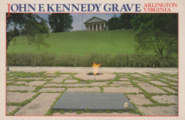 Delcampe - USA Arlington Jfk Grave Eternal Flame Memorial Unposted #SCF290 - Arlington