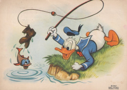 Delcampe - Nederland Dordrecht Disney Donald Duck Vissen Stripfiguur 1961 #SCF193 - Dordrecht