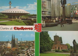 Delcampe - Nederland Eindhoven Evoluon Kerk Diverse Stadsgezichten Gefrankeerd #SCF175 - Eindhoven