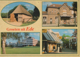 Delcampe - Nederland Ede Rieten Schuur Station Architectuur Stad Verstuurd #SCF169 - Ede