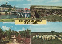 Delcampe - Nederland Ommen Gemeentehuis Vechtbrug Lemelerberg Unposted #SCF135 - Ommen