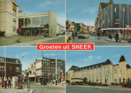 Delcampe - Nederland Sneek Diverse Stadsgezichten Architectuur Gebruikt #SCF123 - Sneek
