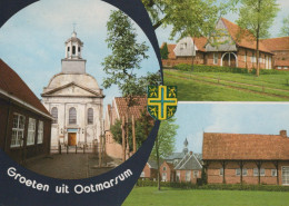 Delcampe - Nederland Ootmarsum Architectuur Kerk En Huizen Afgestempeld #SCF133 - Ootmarsum