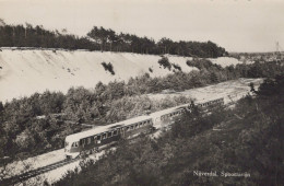 Delcampe - Nederland Nijverdal Trein In Spoorravijn Landschap Verzonden Real Photo #SCF922 - Nijverdal