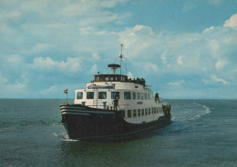 Delcampe - Nederland Ameland Veerboot Passagiersschip Naar Eiland Oblitereerd #SCF893 - Ameland