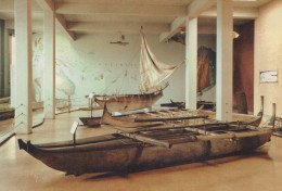 Delcampe - New Zealand Auckland Museum Polynesian Waka Traditional Canoes Exhibit #SCF788 - Neuseeland