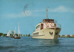 Delcampe - Nederland Leeuwarden Toeristenboot Princehof Op Waterweg Gepost #SCF749 - Leeuwarden