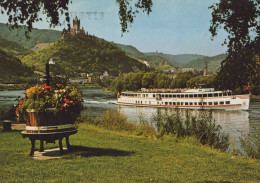 Delcampe - Deutschland Cochem Rheinland Pfalz Reichsburg Mosel Flussdampfer Oblitée #SCF735 - Cochem