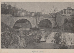 Delcampe - ESPAÑA Cuenca Puente Júcar Ciudad Histórica Paisaje Unposted #SCF691 - Cuenca