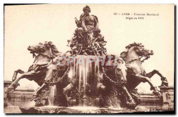 Delcampe - CPA Lyon Fontaine Bartholdi Erigee En 1892 - Lyon 1