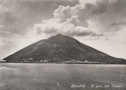 Delcampe - Italia Stromboli Isola Vulcano Attivo Faro Del Tirreno Real Photo #SCF606 - Messina