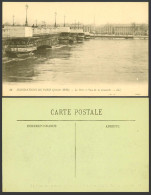 Delcampe - PARIS FLOOD Jan 1910 Old Postcard Le Pont Et Place De La Concorde Bridge L.L. 88 - Catastrofi