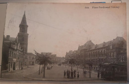Delcampe - Ans Place Ferdinand Nicolay (tram électrique) - Ans
