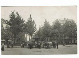 Delcampe - BRUXELLES  - PLACE ROUPPE - Plätze