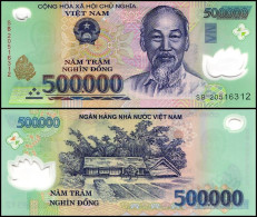 Delcampe - Vietnam 500,000 Dong Banknote, 2021, UNC, Polymer - Viêt-Nam
