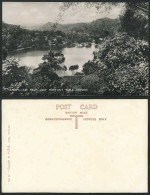 Delcampe - Ceylon Old Real Photo Postcard Kandy Lake From Lady Horton's Walk Panorama Plate - Sri Lanka (Ceylon)