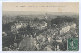 Delcampe - Alençon, Vue Panoramique, école Normale Des Garçons Et Rue Des Tisons (lt16) - Alencon