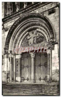 Delcampe - CPA Vezelay Basilique De La Madeleine Portail Exterieur - Vezelay