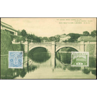 Delcampe - Tokyo (Nijubashi Bridge At The Imperial Palace), Year: Early 1930s (published) / 1934 (cancelled), Publisher: W.T. - Tokyo