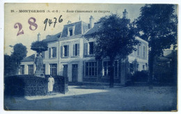 Delcampe - Montgeron - école Communale De Garçons - Montgeron