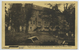 Delcampe - Montgeron Crosne, Façade Du Château Du Moulin De Senlis, Côté Parc Et Rivière Yères - Montgeron