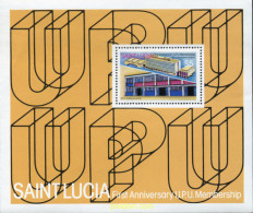 Delcampe - 360665 MNH SANTA LUCIA 1981 V ANIVERSARIO MIEMBRO OE DE LA UPU - St.Lucia (1979-...)