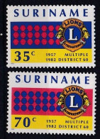 Delcampe - 25th Anniversary Of Surinam Lions Club - 1982 - MNH - Surinam